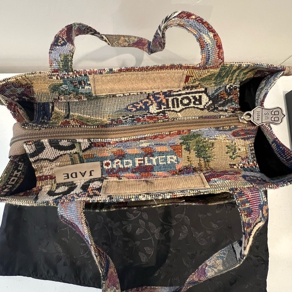 Route 66 Backpack with Vibrant Eclectic Desert Design - Picture 6 of 11
